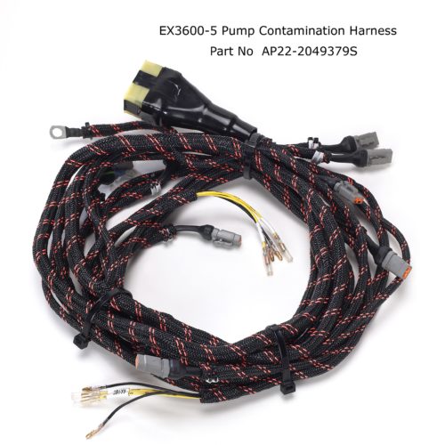 Hitachi Braided Wiring Harness EX3600-5 pump contamination harness AP22-2049379S