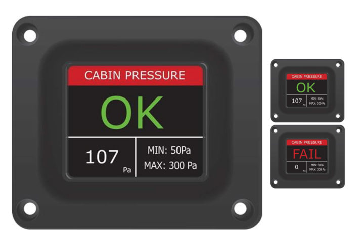 Panel Mount Cabin Pressure Monitor V3 Panel Mount Cabin Pressure Monitor V3