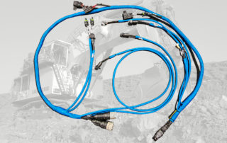 Liebherr 996 Blue Engine Harness