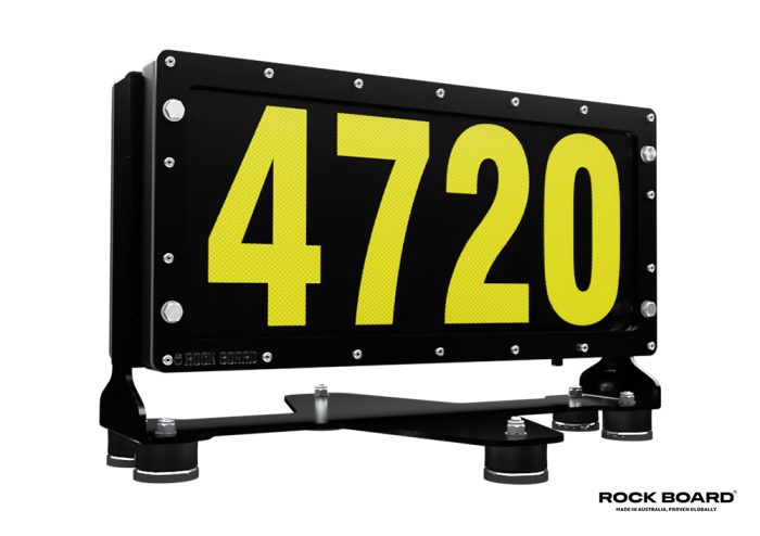 Rock Board Custum Display Double Sided LED ID BOard DS-001_Logo