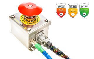 Stainless steal Emergency E-Stop for mining equipment
